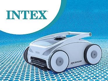 🤖🏊‍♂️ YENİLİK! INTEX 28624 ZX500R ROBOT PİLİSOSU Hovuz təmizliyinə