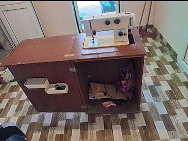 et masini: Tikiş maşını və qatlanan stol-şkaf komplekti - Elektrik mühərrikli — 2