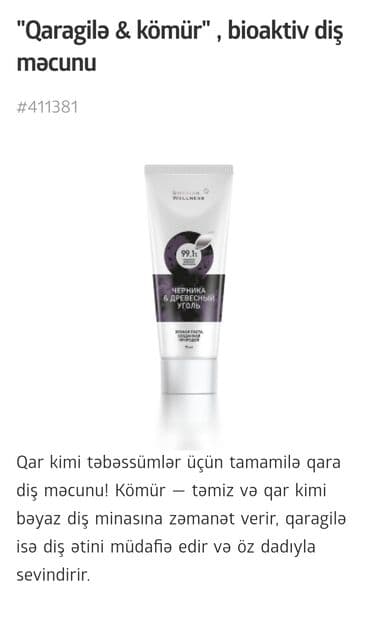 Qar kimi təbəssümlər üçün tamamilə qara diş məcunu! Kömür — təmiz və