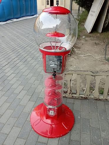 Sikkə ilə işləyən saqqız/topçik avtomatı - Tip: Floor-stand vending at lalafo.az Sikkə ilə işləyən saqqız/topçik avtomatı - Tip: Floor-stand vending