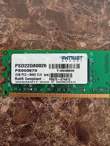iphone 12 pro max ekran: Patriot Memory DDR2 2GB 800MHz RAM satılır heç bir problemi yoxdur — 3