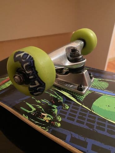 Skeytbordlar: Skateboard – tam komplekt - Gövdə: 7 qat ağac laylı, iki tərəfli — 3