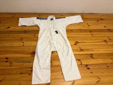 женские спортивные костюмы на синтепоне: Judogi dəsti – Adidas və Mizuno - Rənglər: ağ (Adidas) və mavi — 5