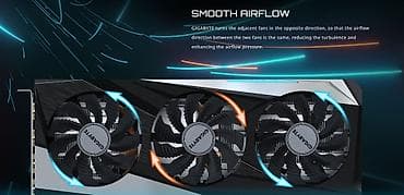 Termopasta: Videokart Gigabyte Radeon RX 6700 XT, 12 GB, İşlənmiş — 2