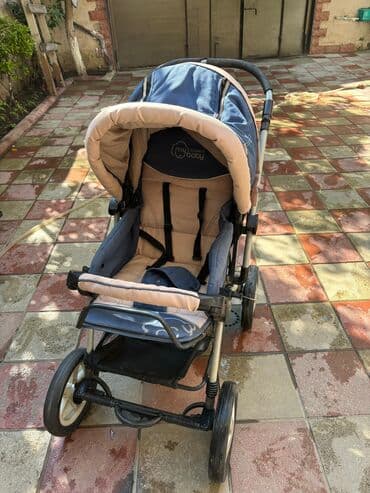 купить детские коляски: Коляска-люлька несъемная, Б/у, Пол: Мальчик, Возраст: 1-6 месяцев, Самовывоз — 1