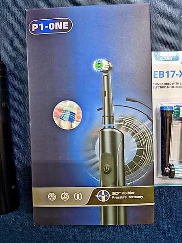 diş aparati: P1-ONE elektrik dişfırçası dəsti Məhsulun tərkibi: - P1-ONE elektrik — 4