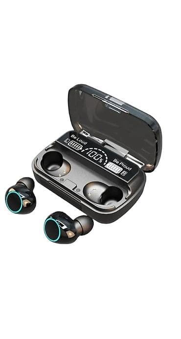 Simsiz (Bluetooth) Qulaqcıqlar, rəng - Qara