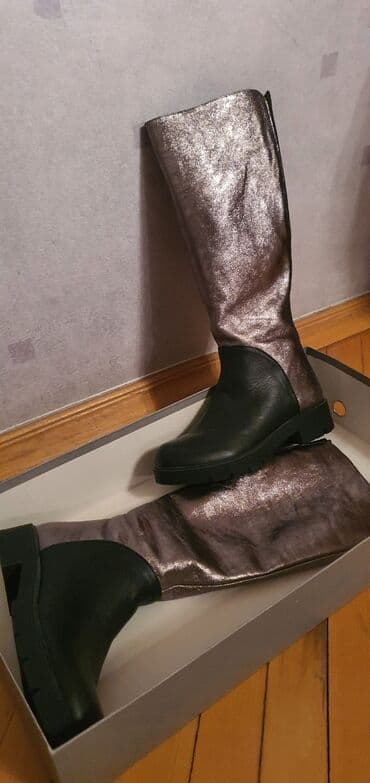 cəkmə: Ölçü: 39, rəng - Qara, Yeni — 2