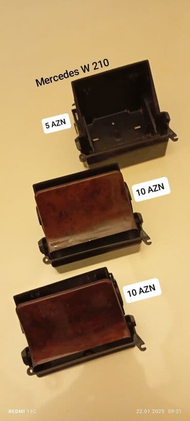 yeşqa mersedes: Mercedes Benz salon aksesuarları . Qiyməti malın üzərində qeyd olunub — 14