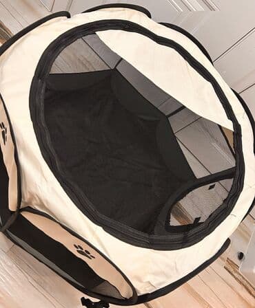 собака цена: 🇦🇿 🐾 Pişik və it üçün rahat çadır 📏 Ölçü: 91×91×58 sm 🌬️ Havadar tor — 3