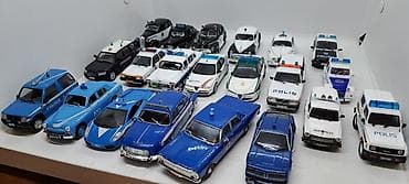 Велозапчасти: Kolleksiya üçün polis xidməti mövzulu model avtomobillər dəsti - — 6