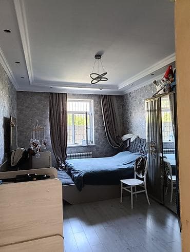 3 otaqli ev çertyojları: Zövqlə təmir olunmuş geniş yaşayış evi. İnteryerdə müasir dizayn — 3