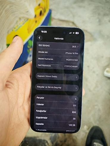 iphone macbook: IPhone 14 Pro, 128 GB, Qara, Face ID — 2