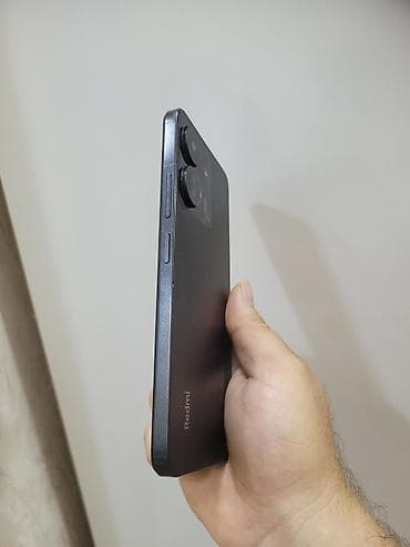 irşad redmi note 13: Redmi 13C, 128 GB, rəng - Qara, Barmaq izi — 8