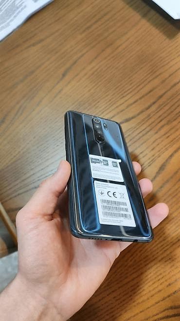 Redmi Note 8 Pro, 64 GB, rəng - Qara, Barmaq izi