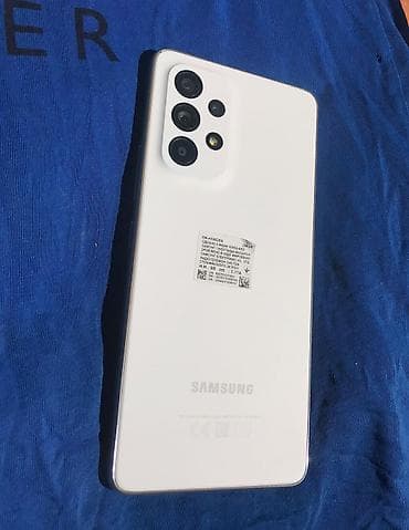 Samsung Galaxy A53 5G, 256 GB, rəng - Ağ, İki sim kartlı