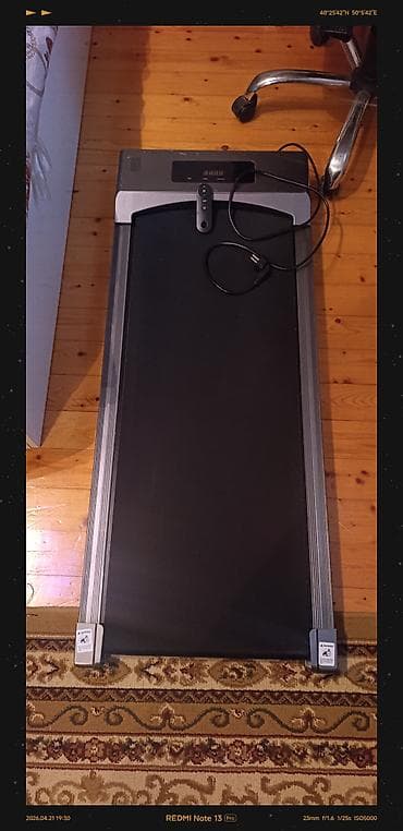 Беговые дорожки: Yastı tip qaçış aparatı (walking pad) - Kompakt və yastı dizayn — 4