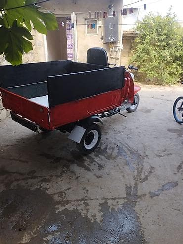 motor kaski: Yükdaşıma üçün üçtəkərli motoaraba - Tip: üçtəkərli yük motoarabasə — 3