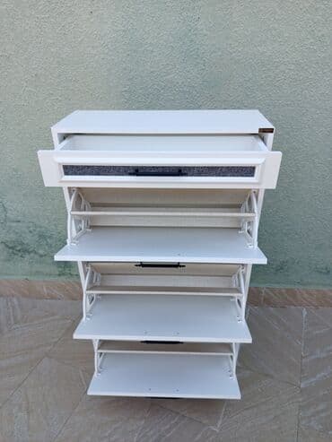 галошница в прихожую: Новый, Распашной, 4 двери Прямой шкаф, Шкаф в прихожей, Азербайджан — 2