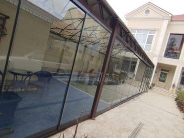 isdilik sistemi: Hər növ sifarişlə şüşə fasad və şüşə qapı sistemlərinin — 4