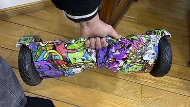 ucuz nagara: Qrafiti dizaynlı hoverboard (self-balansing skuter) - Parlaq, qrafiti — 3