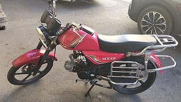 moped: MX49 şəhər motosikleti - Rəng: qırmızı - Gövdə: yüngül, şəhər — 4