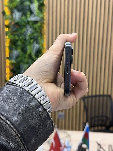 ayfonu: IPhone 15 Pro Max, 256 GB, Qara, Zəmanət, Kredit, Barmaq izi — 4