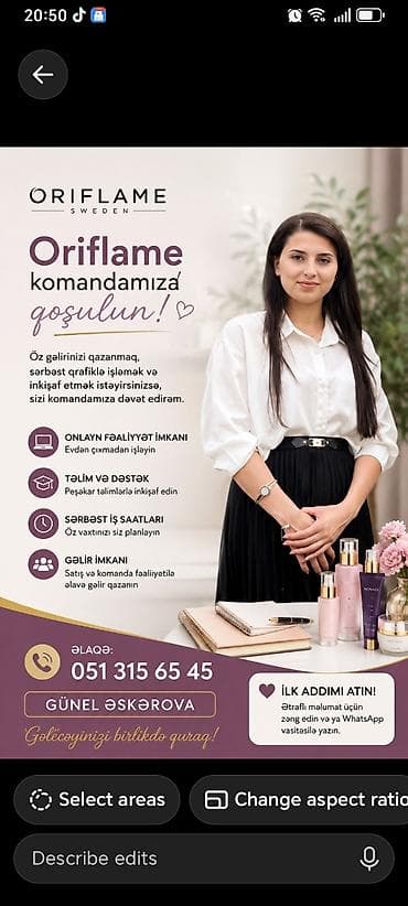 fehle is: Kosmetoloq tələb olunur, Faiz, Təcrübəsiz, Təlim — 1
