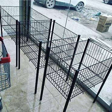 ref: Mağaza üçün metal simli səbət stendləri - Tip: Topdan məhsulların — 1