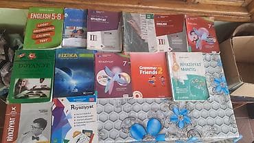 saz gence: Məktəb dərs və əlavə hazırlıq kitabları dəsti Dəstdə müxtəlif fənn və — 2