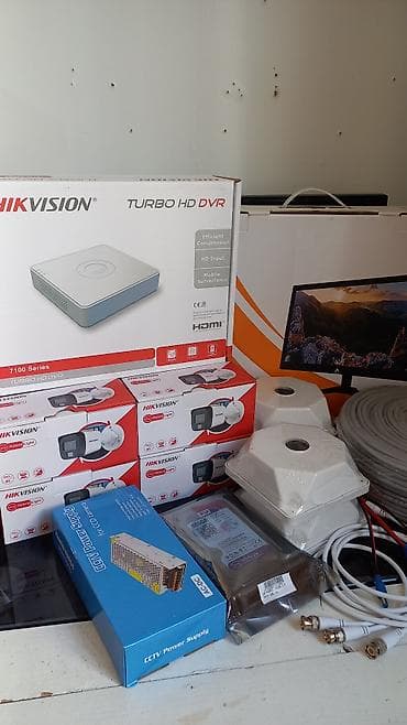 Hikvision Turbo HD müşahidə sistemi komplekti Tərkib: - Hikvision lalafo.az -da Hikvision Turbo HD müşahidə sistemi komplekti Tərkib: - Hikvision