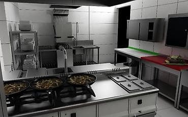 Restoran avadanlıqları Vitrin soyuducular Keyfiyyətli restoran — 5