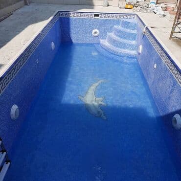 plastik qapi pencere qiymeti: Hovuz ucun mozaika. Yerli istehsal mozaikalar Turkiye istehsali — 15