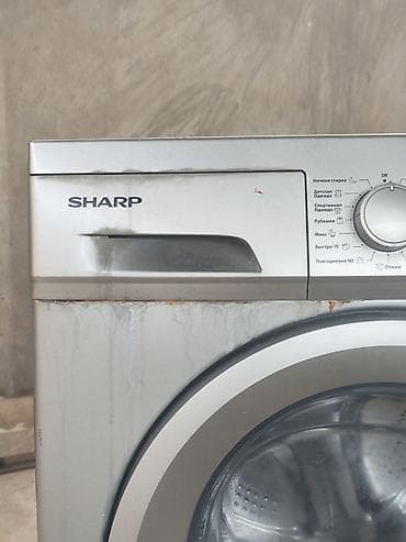 fire aparatı: Paltaryuyan maşın Sharp, 8 kq, Avtomat, Qurutmasız — 6