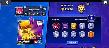 i̇lan yumşaq oyuncaqlar: 🔥 SATILIR – Güclü Brawl Stars Hesabı 🔥 ✅ 82 Brawler açıq 🏆 21K+ kubok — 2