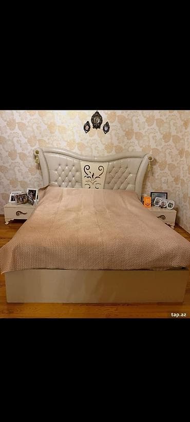 İşlənmiş, İkinəfərlik çarpayı, Bazalı, Matras ilə