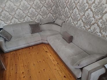 Ev üçün mebel: İşlənmiş, Künc divan, Divan, Bazalı, Açılan — 1