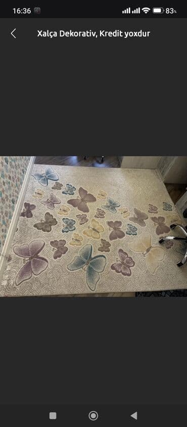 sumaq xalca: Xalça Dekorativ, Türkiyə, Kredit yoxdur — 1