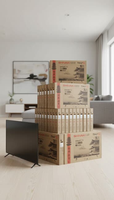 Yeni Televizor Shivaki LED ekran 43" FHD (1920x1080), Pulsuz çatdırılma, Rayonlara çatdırılma lalafo.az -da Yeni Televizor Shivaki LED ekran 43" FHD (1920x1080), Pulsuz çatdırılma, Rayonlara çatdırılma