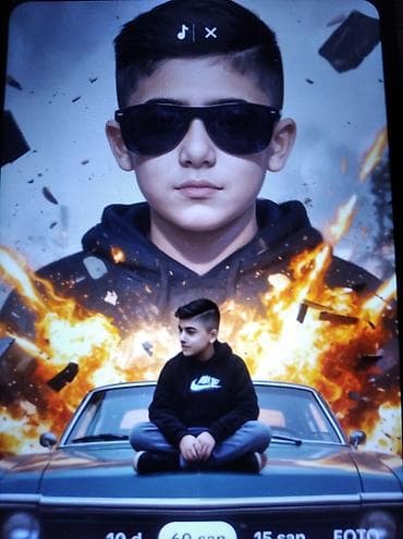 Xüsusi effektli foto və afişa dizaynı xidməti - Portretlərinizi kino