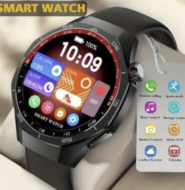 Принадлежности для часов: Новый, Смарт часы, Сенсорный экран, цвет - Черный — 1