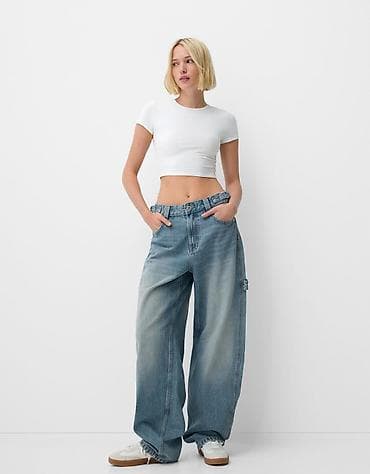 Brend dəst – jilet və ətək 195 m alınıb 50 satilir Bershka şalvar 38 — 4