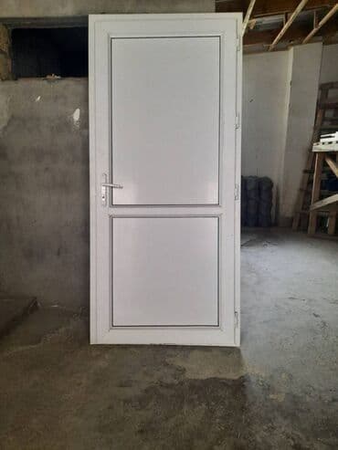 qapi tutacaqi: Hamam üçün İşlənmiş Plastik qapı Zamok ilə, Zəmanətsiz, Ödənişli quraşdırma, Ödənişli çatdırılma — 1