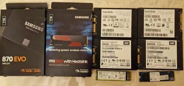 Hər Növdə SSD-lərin ZƏMANƏTLƏ SATIŞI. Original və Brend mallar!