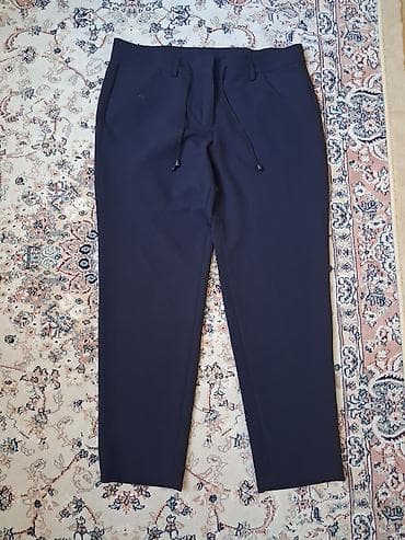 Kişi şalvarı – tünd göy rəng - Kəsim: Slim (etiketdə “SLİME”) - Bədən — 1