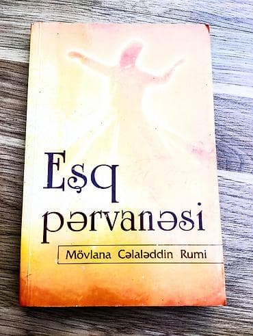 Məhsul: Kitab – “Eşq pərvanəsi” Müəllif: Mövlana Cəlaləddin Rumi — 1