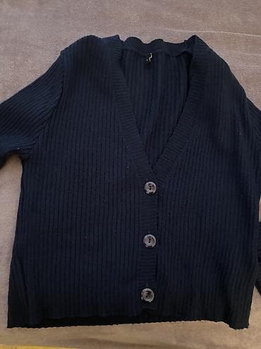 parik satisi: Qadın trikotaj dəsti – 3 parça - Rəng: tünd göy (demək olar qara ton) — 2