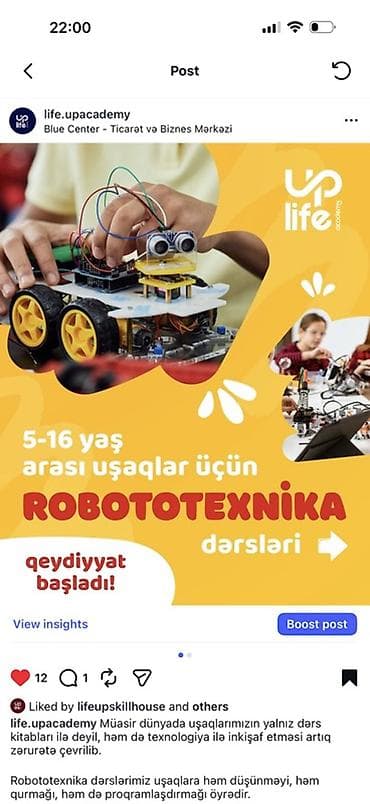 pultlu robot: Müasir dünyada uşaqlarımızın yalnız dərs kitabları ilə deyil, həm də — 1