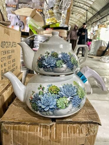 Otaq bitkiləri: Yeni, rəng - Ağ, Çaydan, 3-dən çox l — 6