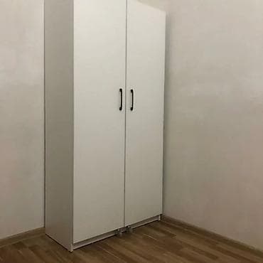 kuxna şkafları: Mətbəx üçün ağ rəngli çoxfunksiyalı saxlama şkafı - Ölçü: iki qapılı — 3